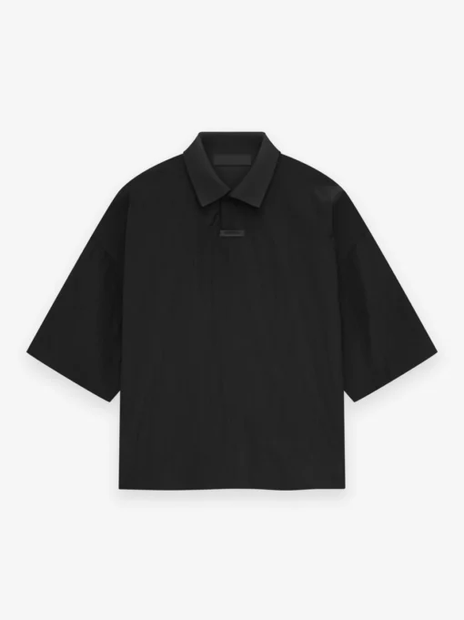 Essentials Ripstop Polo Shirt Black