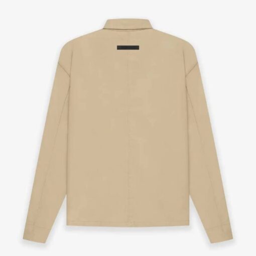 Fear of God ESSENTIALS Twill Jacket – Khaki - Image 2