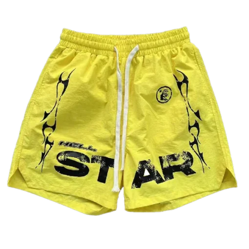 Hellstar Shorts Yellow