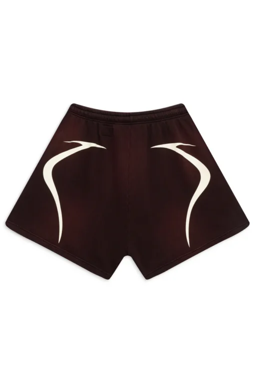 HELLSTAR WARM UP SHORTS DARK RED - Image 2