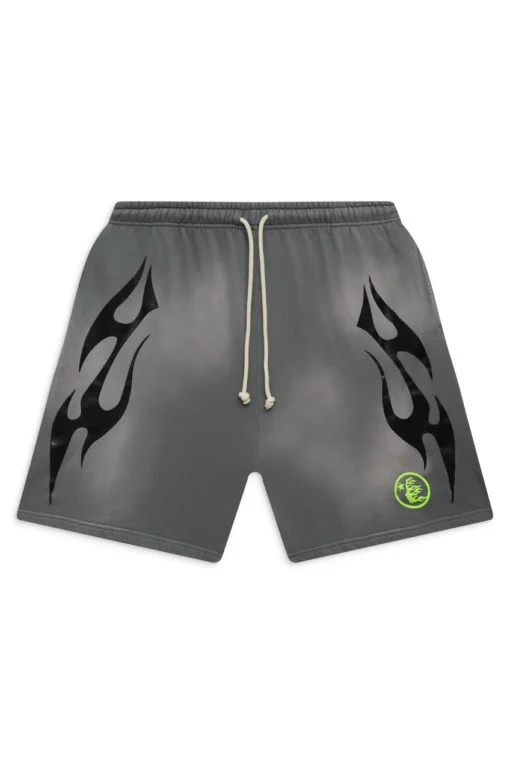 Hellstars Flame Shorts - Grey