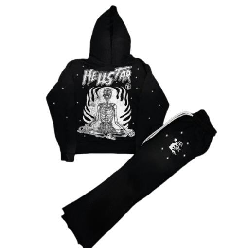 Hellstar Skull Tracksuit – Black