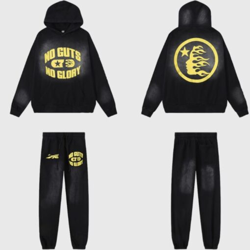 Hellstar No Guts No Glory! Tracksuit Balck - Image 3