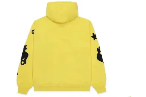 Gold Sp5der Beluga Hoodie - Image 2