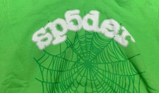 Sp5der Web Hoodie – Green - Image 2