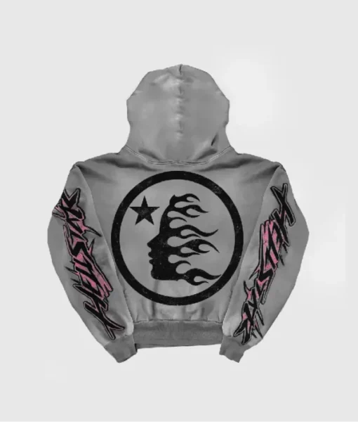 Hellstar Hoodie Grey - Image 2