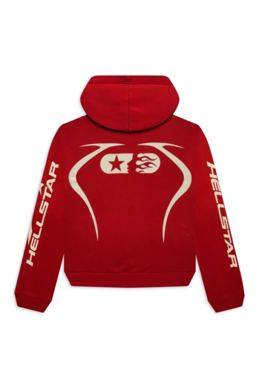 Hellstar Sport Hoodie Red - Image 2