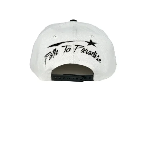 Off White/Black – Shark Teeth Snapback - Image 2
