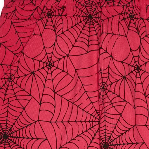 Sp5der Pink Aop Work Pant - Image 3