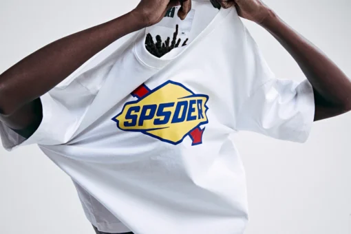 SP5DER THE SPOT TEE WHITE - Image 4