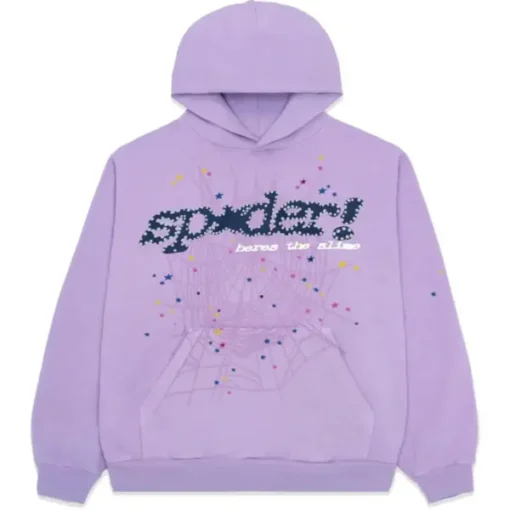 Sp5der Acai Tracksuit Purple - Image 2